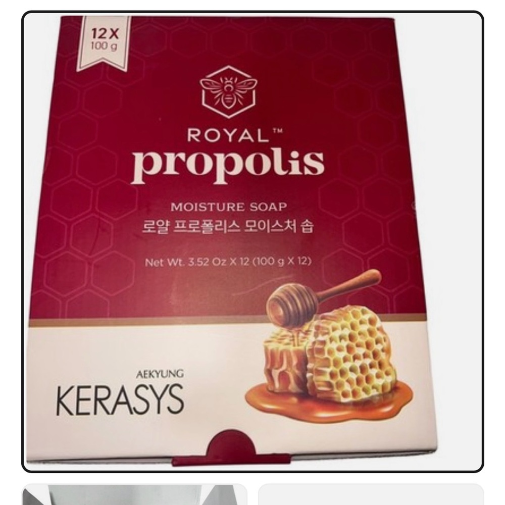Royal Propolis Moisture Soap - Red